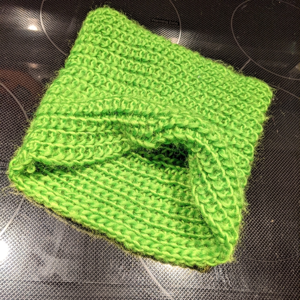 Green Infinity scarf